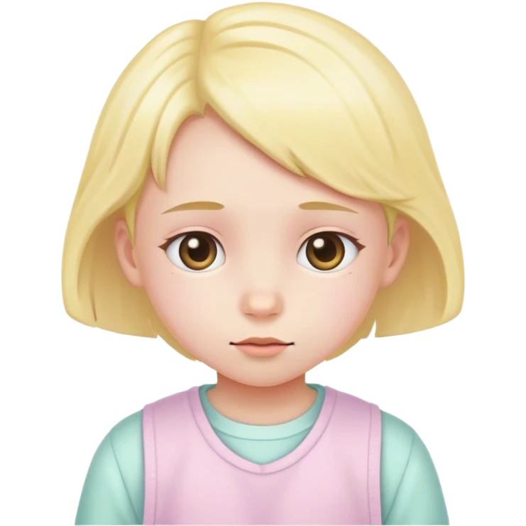childs with pastel clothes emoji