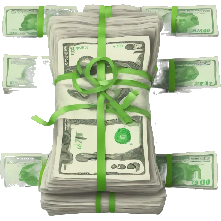bundles of money  emoji