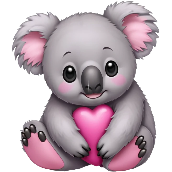 koala pink emoji