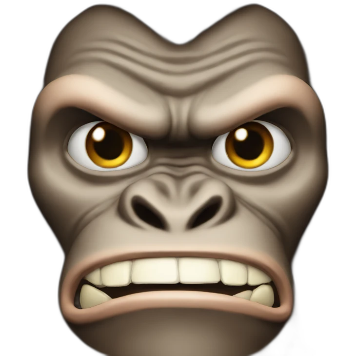 ape like fury emoji