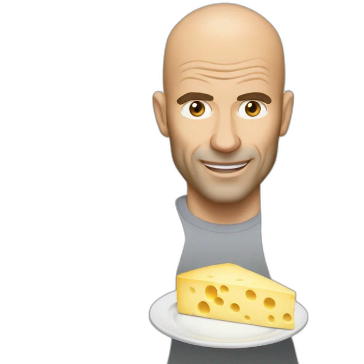 Zidane qui mange du fromage emoji