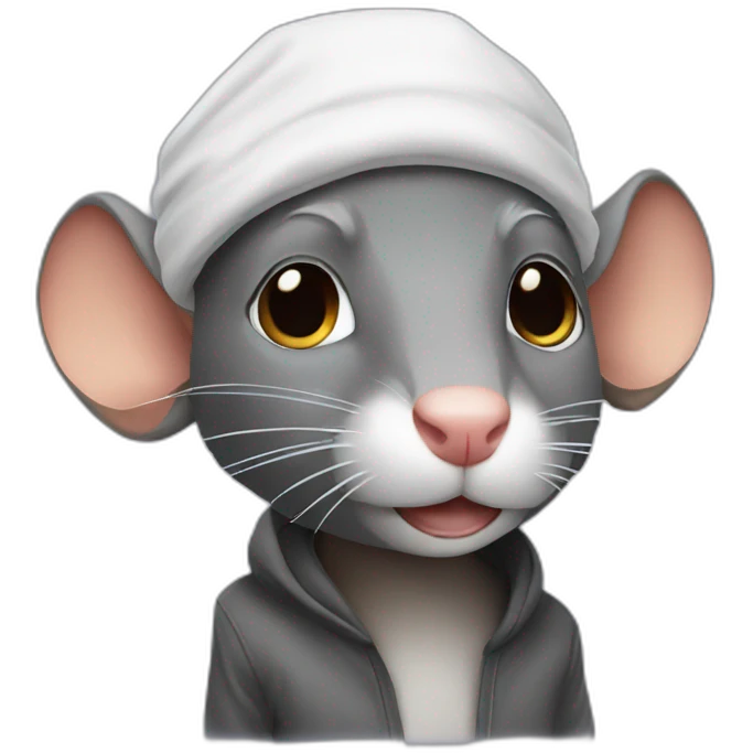 rat with durag emoji