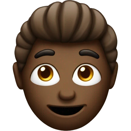 Espresso Bean with hair emoji