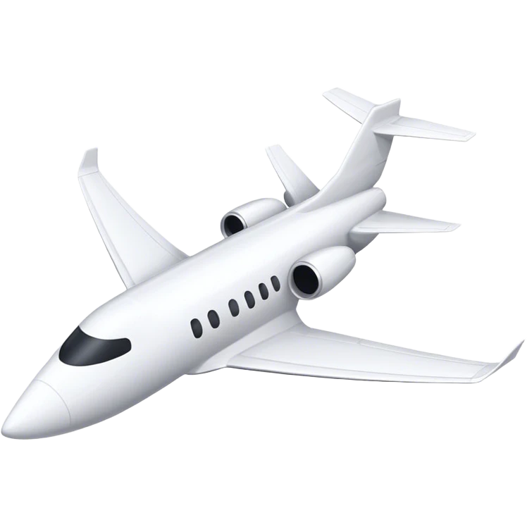 white jet emoji