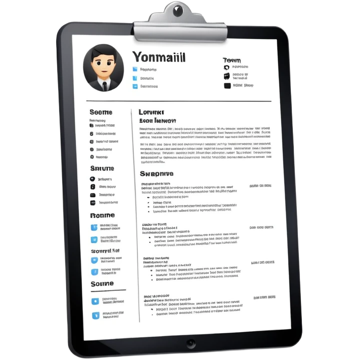 resume letter emoji