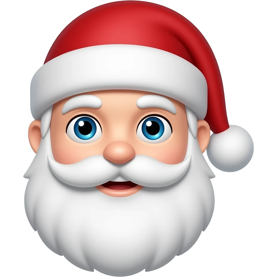 pink santa emoji