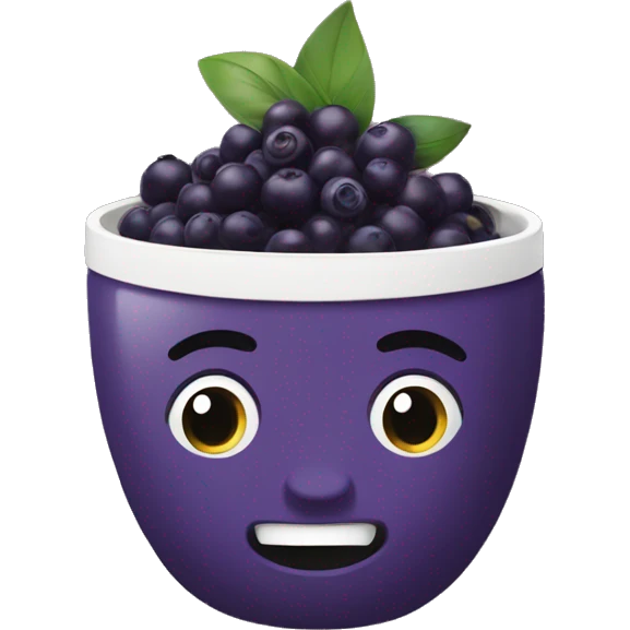 Açaí bowl emoji
