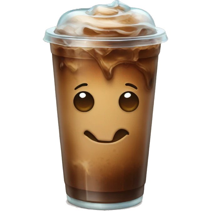 Iced coffe emoji