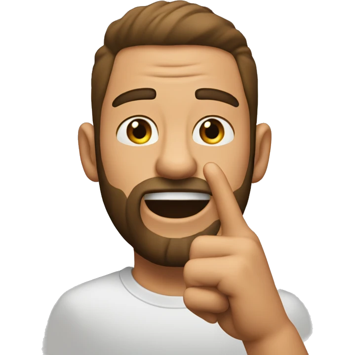 The guy spits and makes this hand gesture 🤙 emoji
