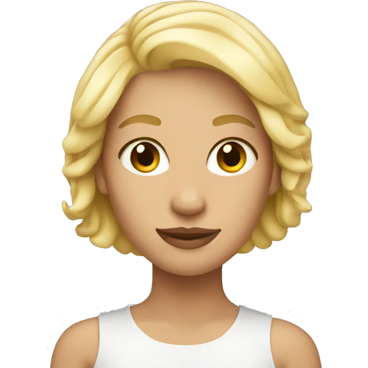 blonde  emoji