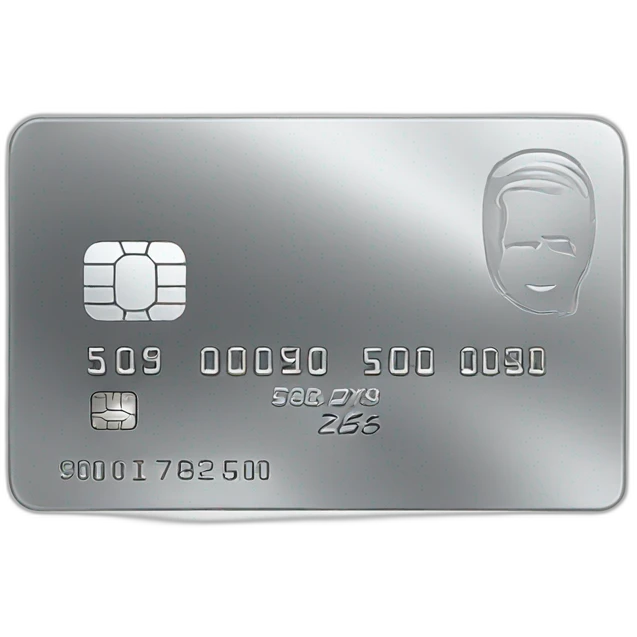 platinum credit card emoji