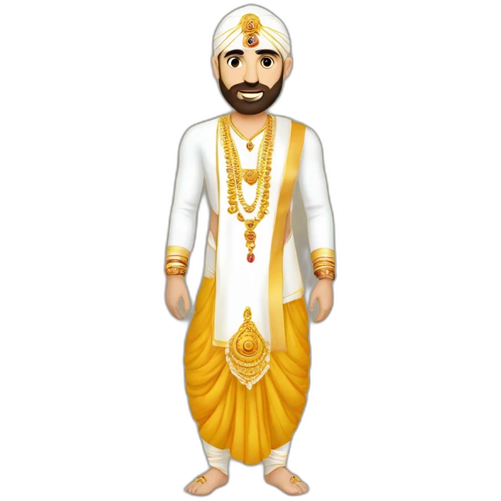 Benzema hindu attire emoji