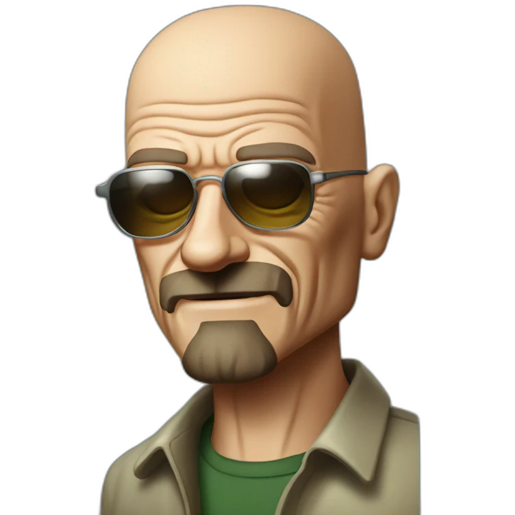 Walter white with sunglasses emoji