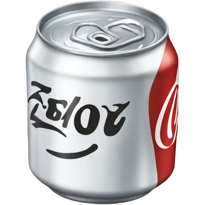 Coca-Cola Zero sugar emoji