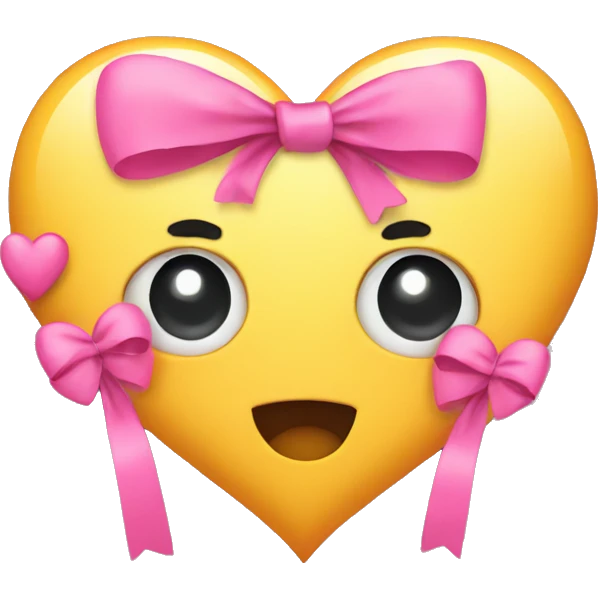 heart with bow emoji