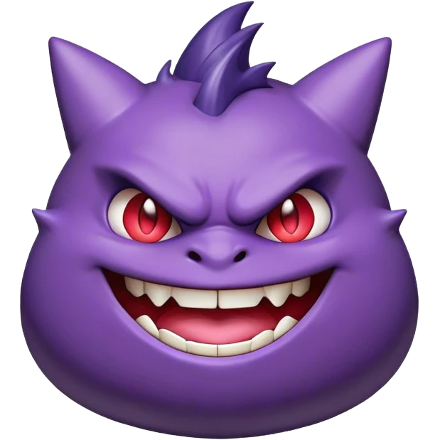 Gengar Pokémon, ￼ emoji
