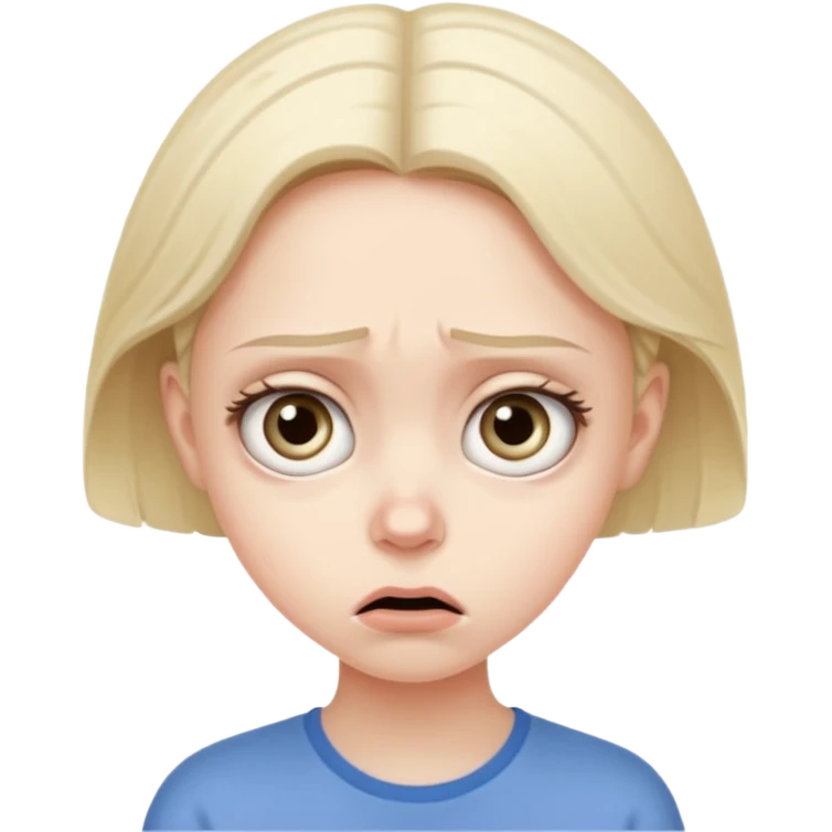 Girl Anxiety emoji