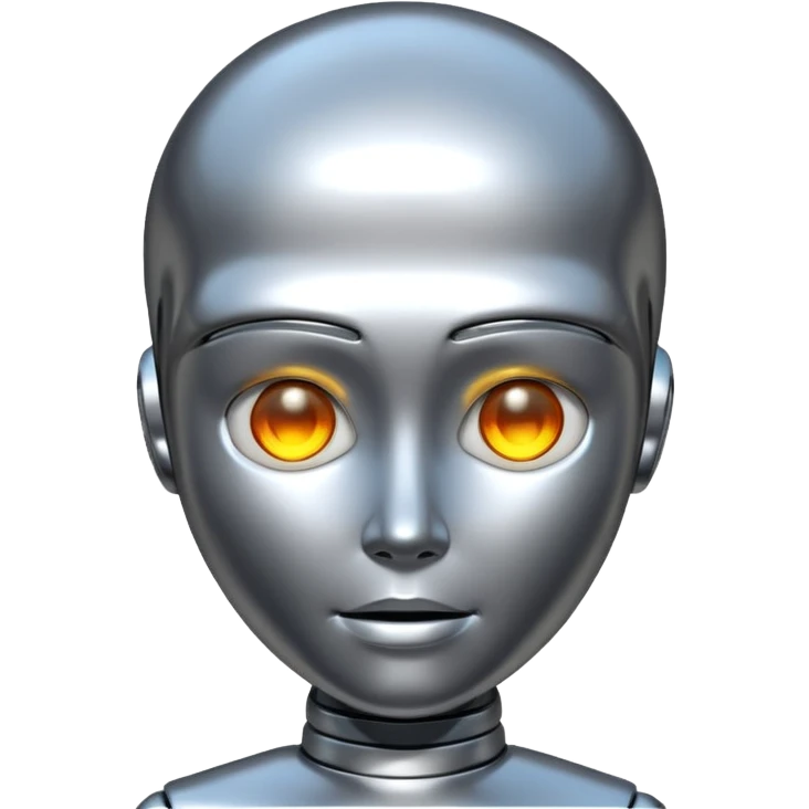 AI as humanoid emoji