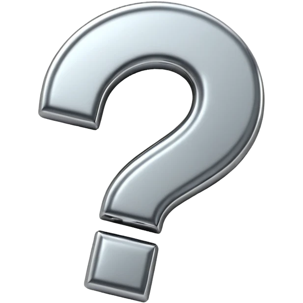 Inverted Question Mark emoji