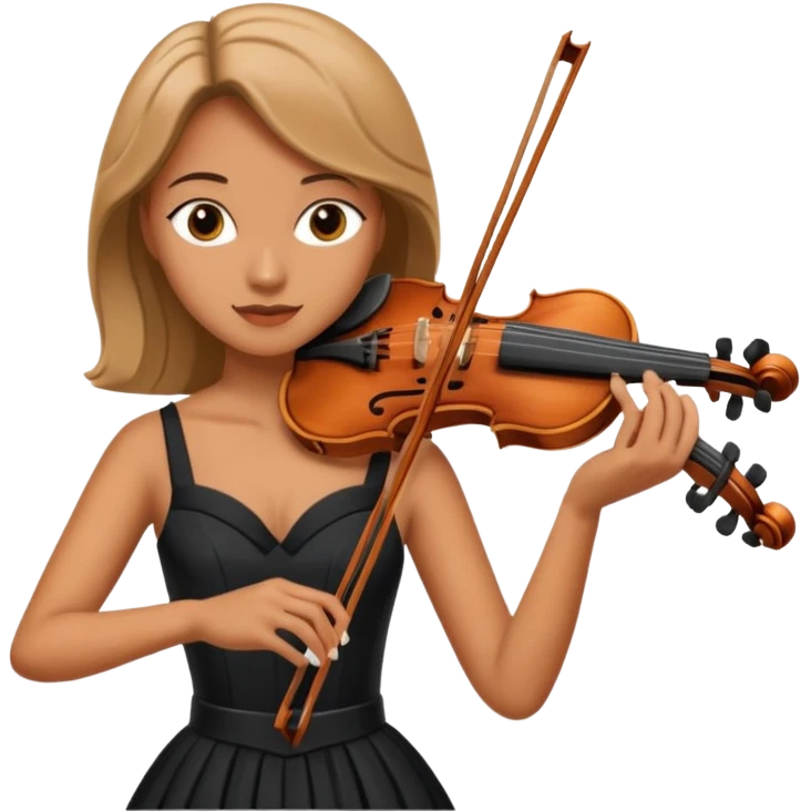 woman playing violin emoji