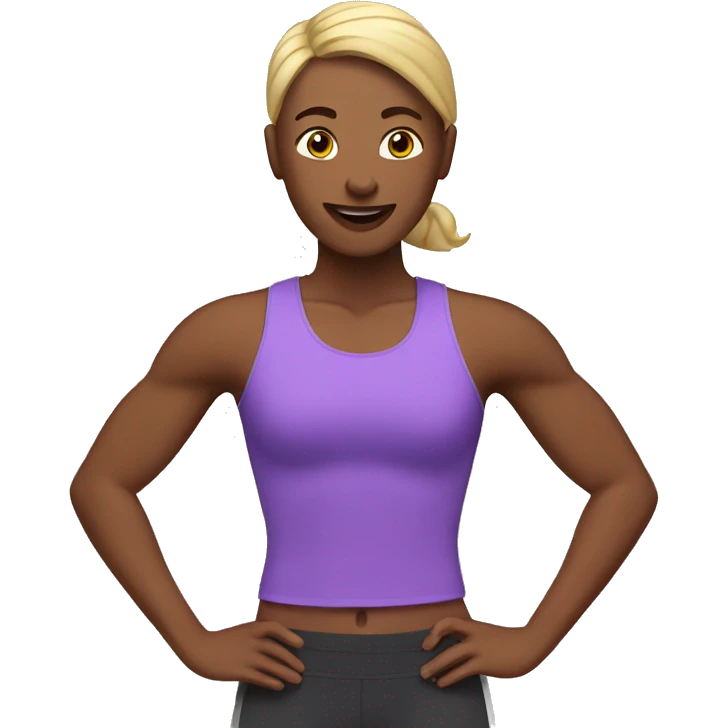 Virtual Fitness Trainer emoji