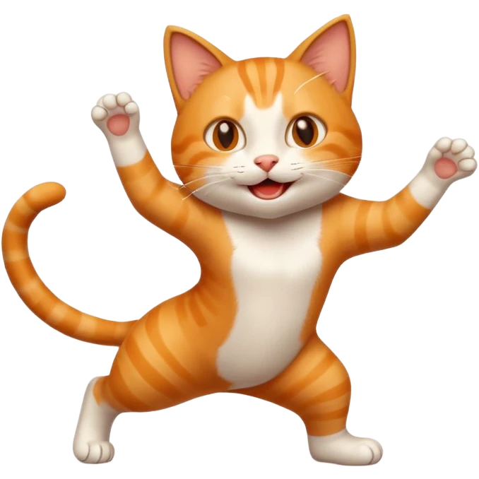 haopy cat dancing emoji