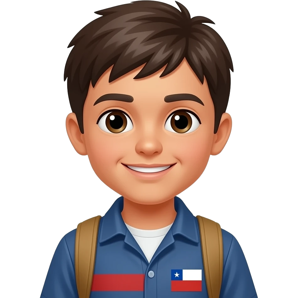 Chico viajo a chile emoji