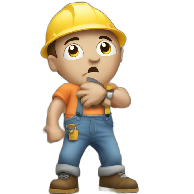 sick of building a house and being ripped off by contractors emoji