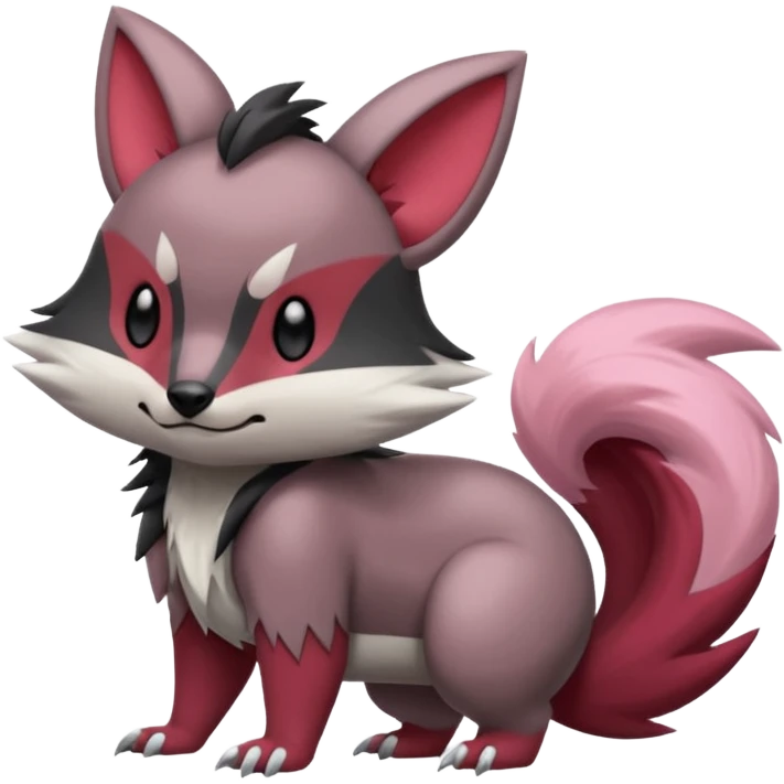 Teddiursa-Minccino-Zoroark-Obstagoon-fusion  emoji