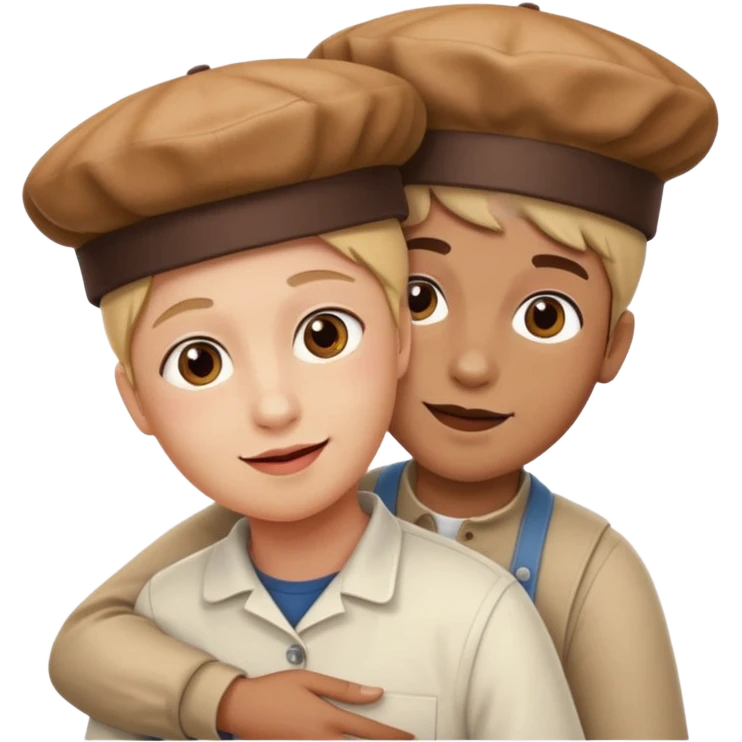 Piggy back baker emoji