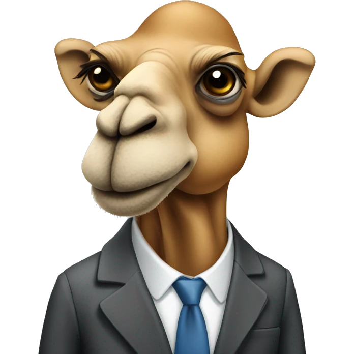 the corporate camel  emoji
