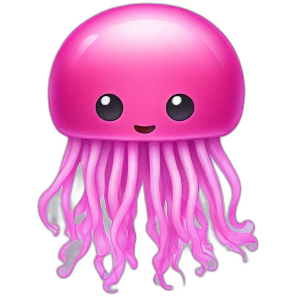pink-jellyfish emoji