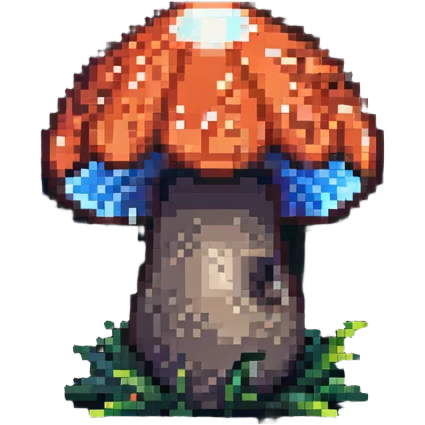 glowing mushroom emoji