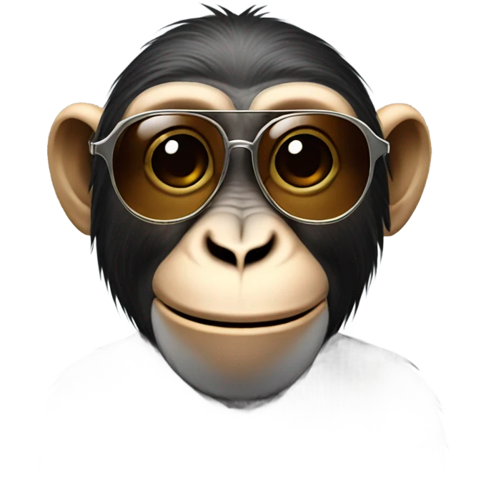monkey with sunglasses emoji