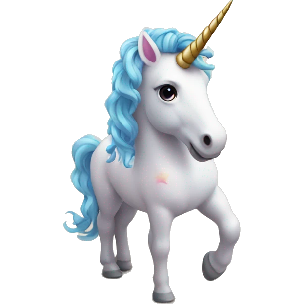 unicorn at the beach emoji