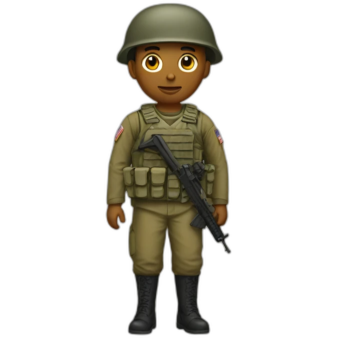 soldier  emoji