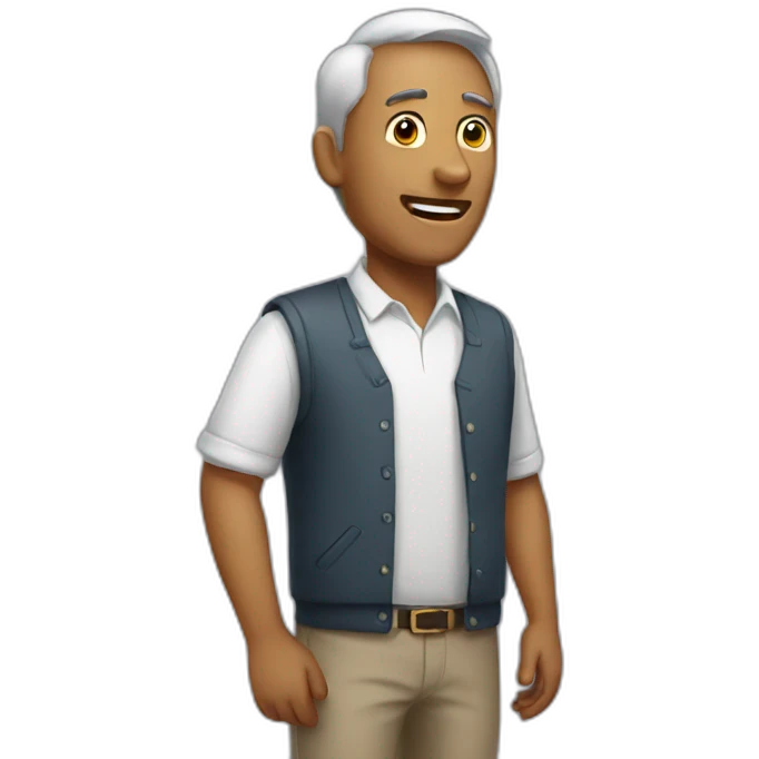 talking man emoji