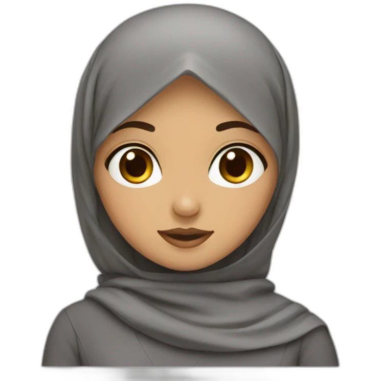 Hijab girl  emoji