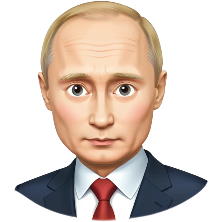 photorealistic president Putin emoji