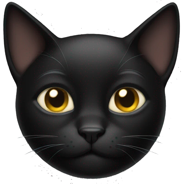 Black cat emoji