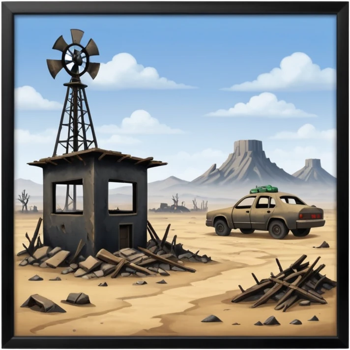 Fallout TV show emoji