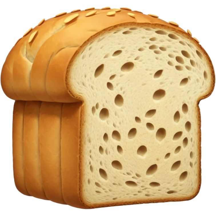 plain loaf of bread emoji