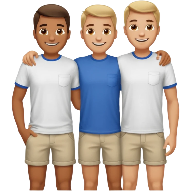 two guys arrive home emoji