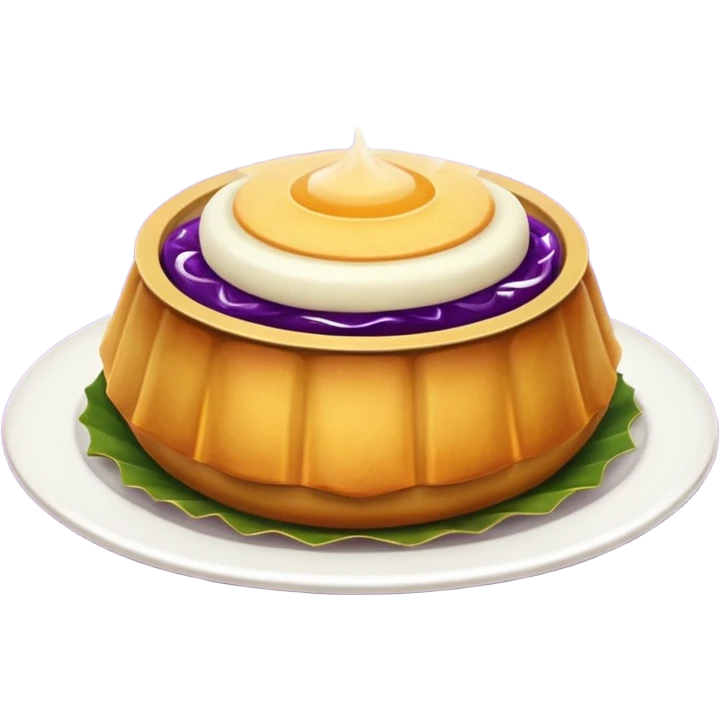 Filipino puto bumbong and bibingka emoji