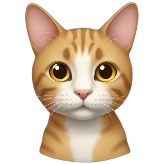 cat without ears emoji
