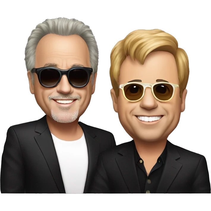 Billy joel and elton john emoji