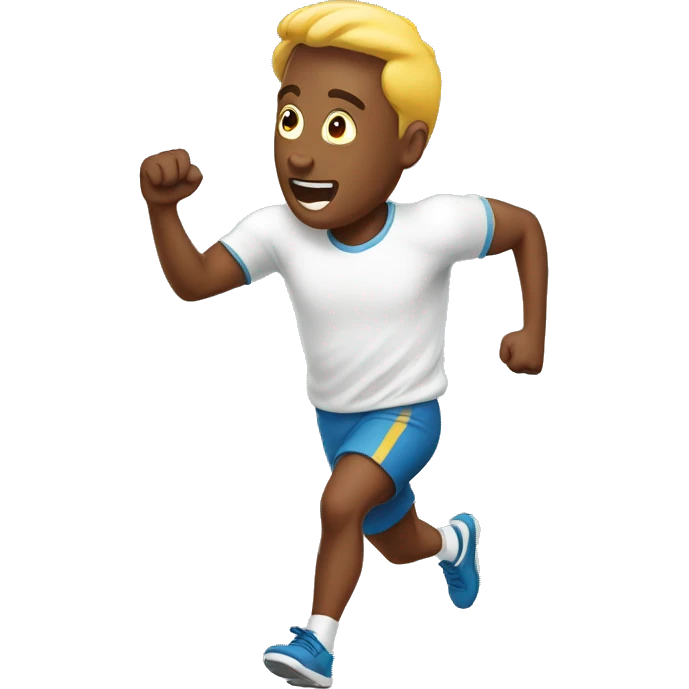 Running man emoji