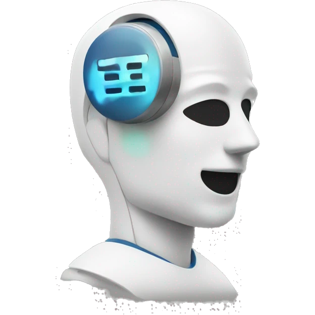 AI algorithm in action emoji
