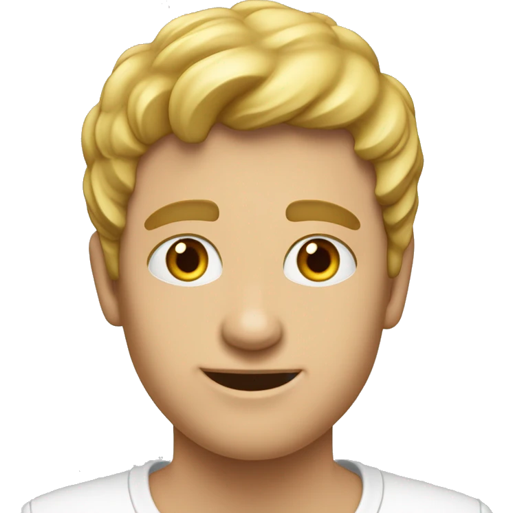белая собака шпиц, с голубыми глазами  emoji
