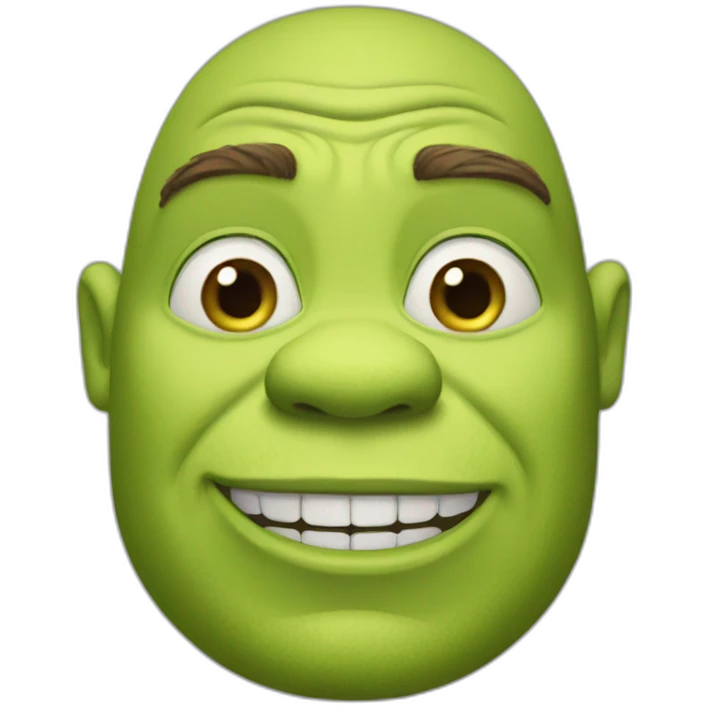 white-shrek emoji
